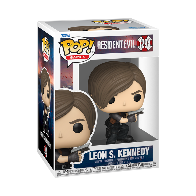 Cargue la imagen en el visor de la galería, Funko POP! Games: Resident Evil - Chainsaw Leon Kennedy Vinyl Figure
