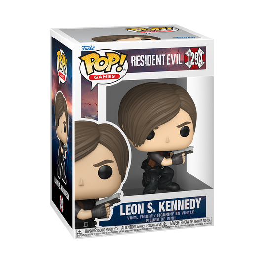 Funko POP! Games: Resident Evil - Chainsaw Leon Kennedy Vinyl Figure