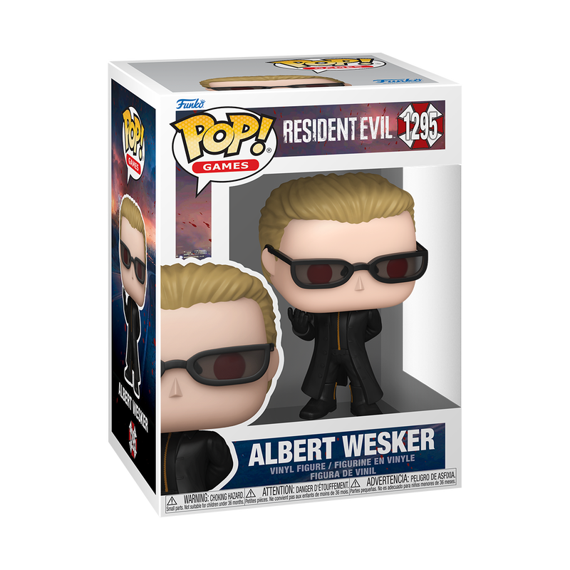 Cargue la imagen en el visor de la galería, Funko POP! Games: Resident Evil - Wesker Bloody Vinyl Figure
