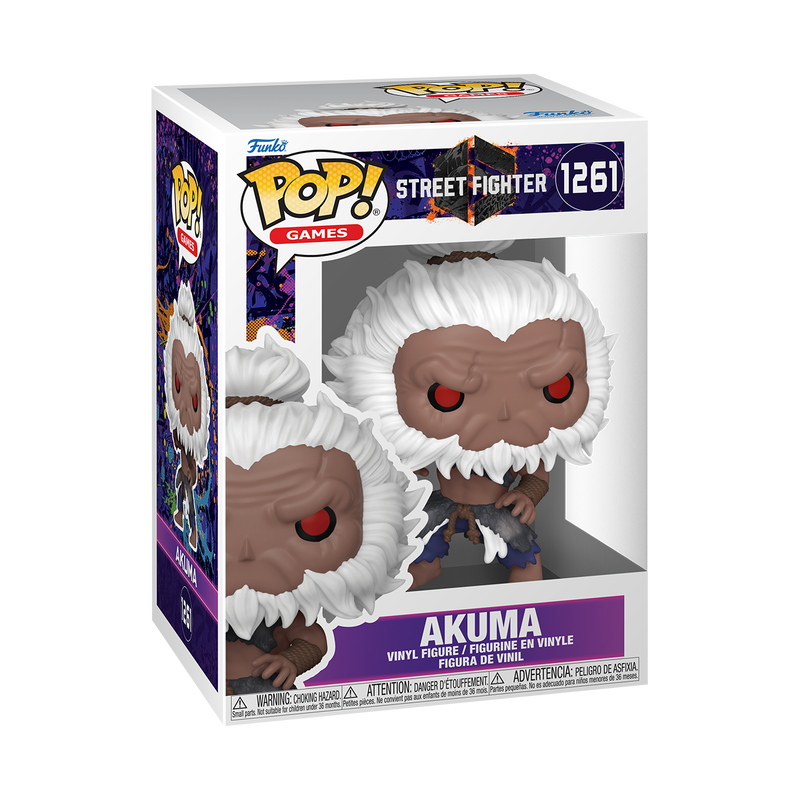 Cargue la imagen en el visor de la galería, Funko POP! Games: Street Fighter - Akuma Vinyl Figure
