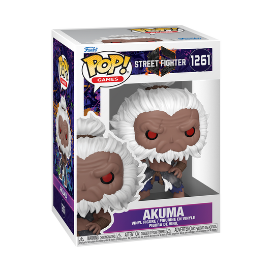 Funko POP! Games: Street Fighter - Akuma Vinyl Figure