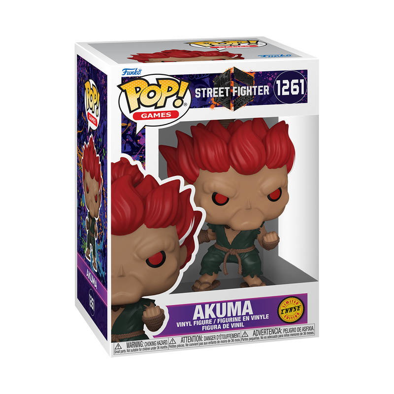 Cargue la imagen en el visor de la galería, Funko POP! Games: Street Fighter - Akuma Vinyl Figure
