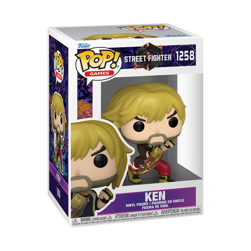 Cargue la imagen en el visor de la galería, Funko POP! Games: Street Fighter - Ken Vinyl Figure
