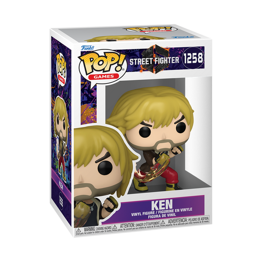 Funko POP! Games: Street Fighter - Ken Vinyl Figure