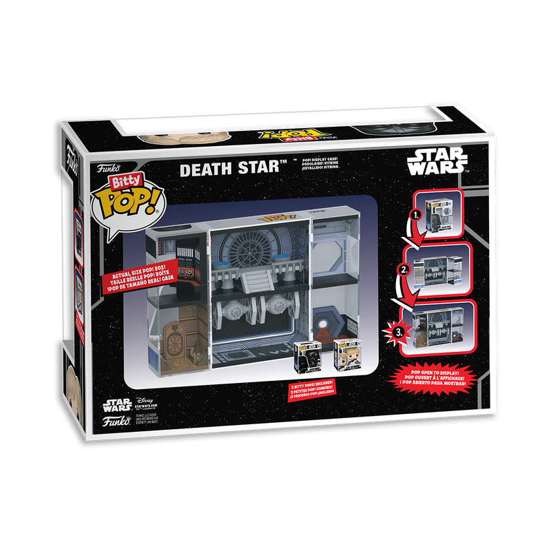 Cargue la imagen en el visor de la galería, Funko Bitty POP!: Star Wars Bitty Box - Death Star Vinyl Figure
