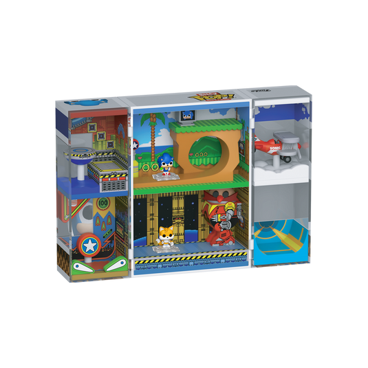 Funko Bitty POP!: Bitty Box Sonic The Hedgehog - Sonic 2 Diorama Set Vinyl Figure