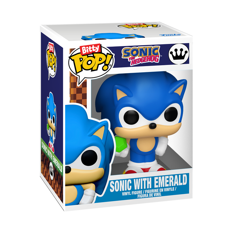 Cargue la imagen en el visor de la galería, Funko Bitty POP!: Bitty Box Sonic The Hedgehog - Sonic 2 Diorama Set Vinyl Figure
