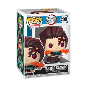 Funko POP! Animation: Demon Slayer - Tanjiro Kamado Fire Breathing Vinyl Figure