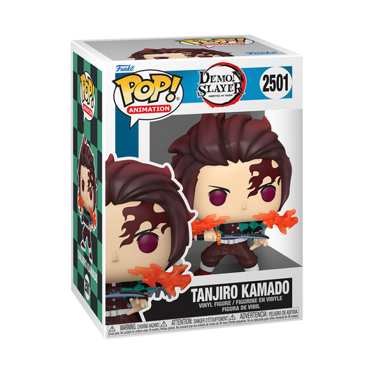 Funko POP! Animation: Demon Slayer - Tanjiro Kamado Fire Breathing Vinyl Figure