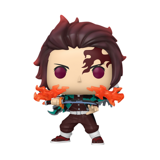 Funko POP! Animation: Demon Slayer - Tanjiro Kamado Fire Breathing Vinyl Figure