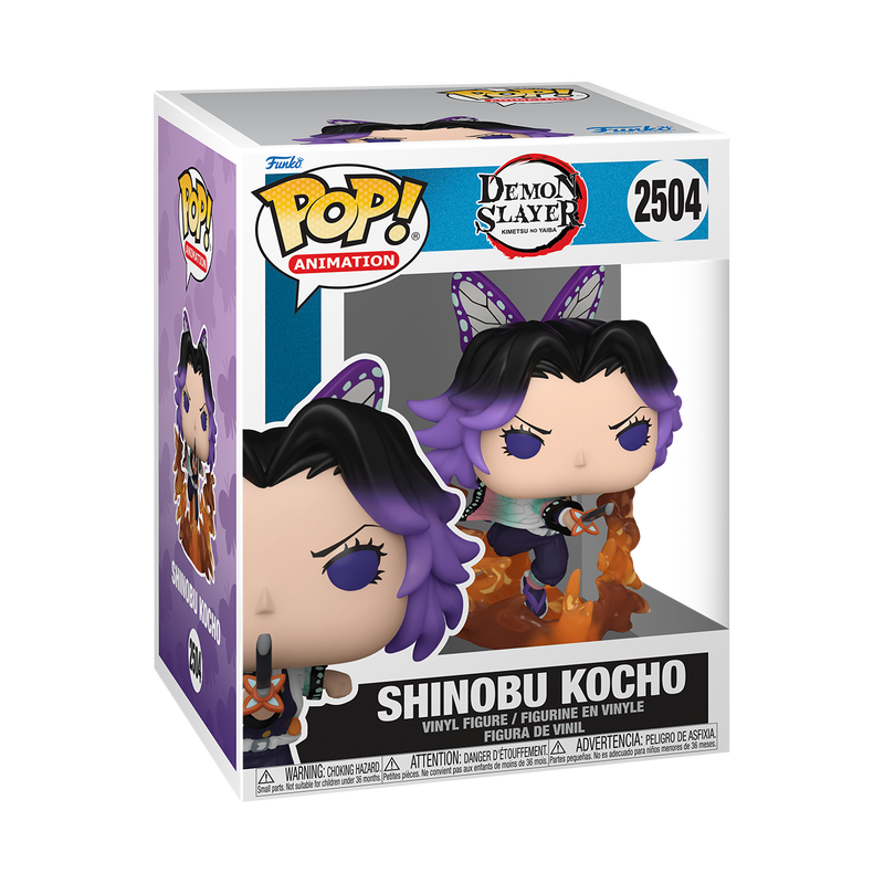 Load image into Gallery viewer, Funko POP! Animation: Demon Slayer - Shinobu Kocho Vinyl Figure

