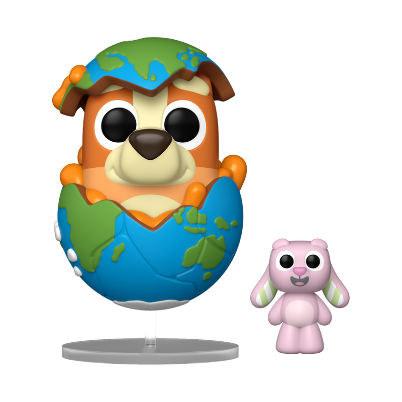 Load image into Gallery viewer, Funko POP! &amp; Buddy Animation: Bluey - Sleepytime Bingo with Floppy Bunny Vinyl Figure
