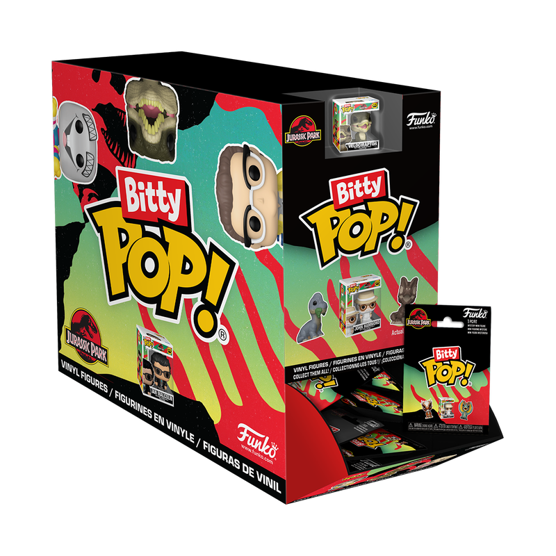 Chargez l'image dans la visionneuse de la galerie, Funko Bitty POP!: Jurassic Park - Jurassic Park Characters 1pc Vinyl Figure Mystery Bag
