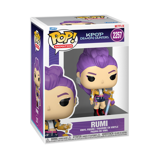 Funko POP! Animation: KPop Demon Hunters - Rumi Vinyl Figure