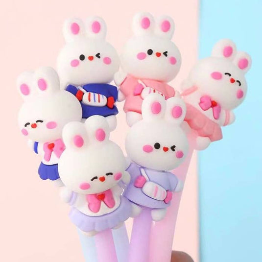 BCmini - Sweet Rabbit Wiggle 1Pc Gel Pen