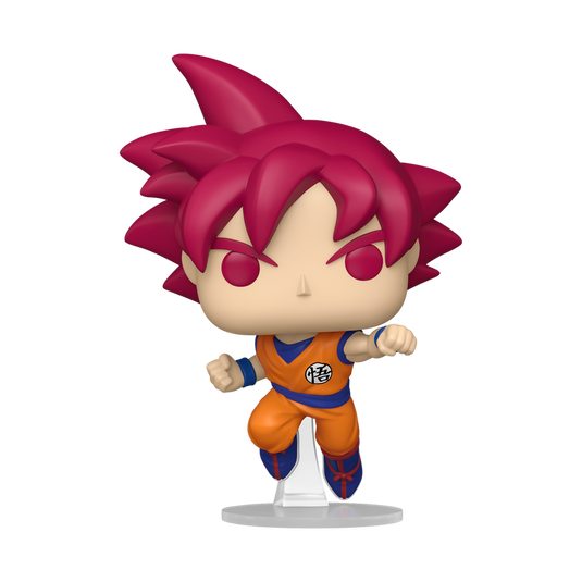 POP Animation: Dragon Ball GT - Super Saiyan God Goku Punching Vinyl Figure
