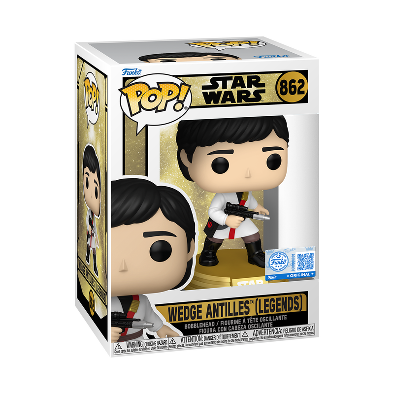 Cargue la imagen en el visor de la galería, Funko POP! Star Wars - Wedge Antilles Legends Vinyl Figure
