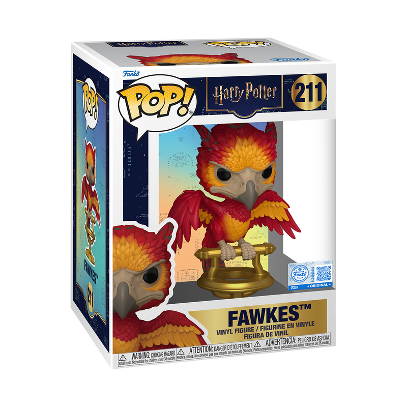 Cargue la imagen en el visor de la galería, Funko POP! Harry Potter - Premium Fawkes Vinyl Figure

