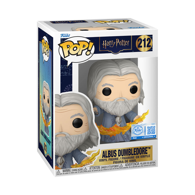 Cargue la imagen en el visor de la galería, Pop! Harry Potter Albus Dumbledore (Flames)
