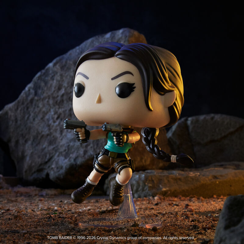 Cargue la imagen en el visor de la galería, Funko POP! Games: Tomb Raider - Lara Croft 30th Anniversary Vinyl Figure
