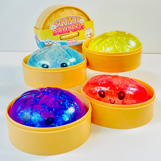 BCmini - Dumpling Translucent Glitter Squishy-12