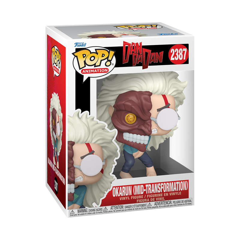 Load image into Gallery viewer, Funko Pop! Animation: Dandadan - Okarun (Mid-Transformation) Vinyl Figure

