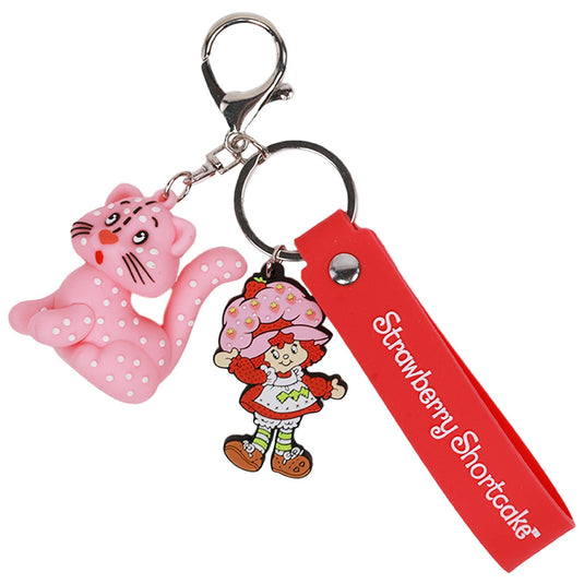 Concept One Strawberry Shortcake & Custard 3D Set  Keychain