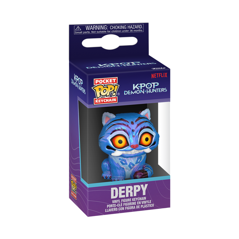 Cargue la imagen en el visor de la galería, Funko POP! Keychain: Animation KPop Demon Hunters - Derpy Vinyl Figure
