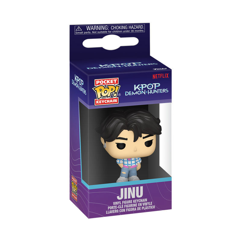 Cargue la imagen en el visor de la galería, Funko POP! Keychain: Animation KPop Demon Hunters - Jinu Vinyl Figure
