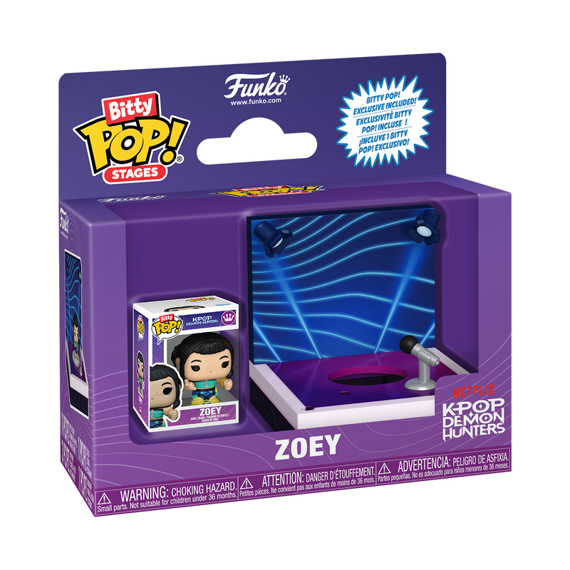 Cargue la imagen en el visor de la galería, Funko Bitty Pop! KPop Demon Hunters - Stages Zoey (How It’s Done)
