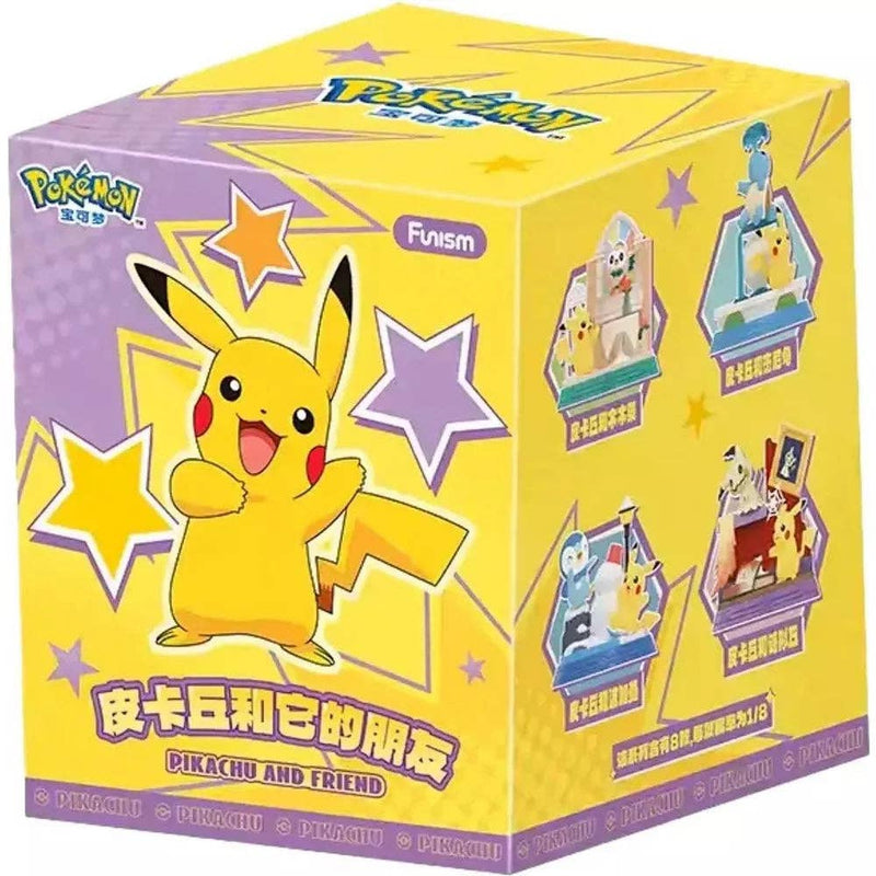 Load image into Gallery viewer, Funism Pokemon Pikachu &amp; Friends Collection 1Pc Figure Blind Box
