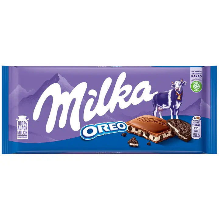 Cargue la imagen en el visor de la galería, Milka Chocolate 100g (European) 1pc Chocolate Bar

