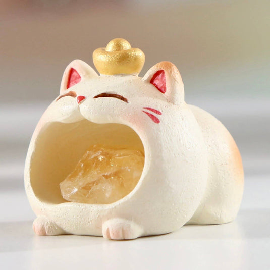 BCmini Maneki Lucky Cat Crystal Blind Box