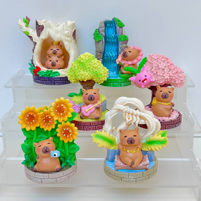Cargue la imagen en el visor de la galería, BCmini Capybara - 1pc Forest Blind Box
