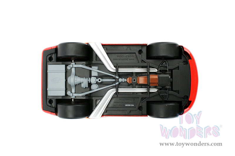 Load image into Gallery viewer, Jada Toys - Hollywood Rides: Lightning McQueen #95 Red with Extra Wheels Disney &amp; Pixar Figurine 1:24 Scale Car
