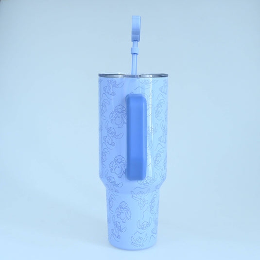 Disney Lilo & Stitch Blogger 40oz SS Tumbler w/ Straw Cover Cap