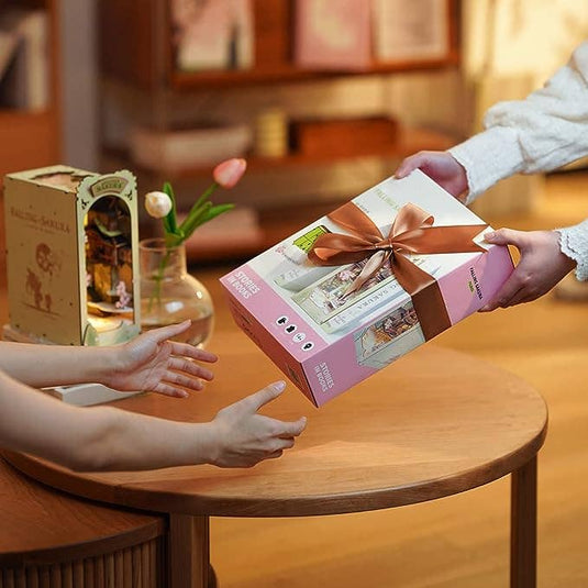 Robotime: Falling Sakura - DIY Book Nook Kits 3D Puzzle