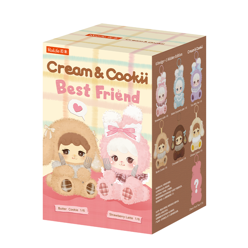 Chargez l'image dans la visionneuse de la galerie, Robotime Cream Bunny &amp; Cookii Bunny - Best Friend 1Pc Blind Box
