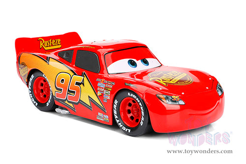 Cargue la imagen en el visor de la galería, Jada Toys - Hollywood Rides: Lightning McQueen #95 Red 1:24 Diecast Model Scale Car
