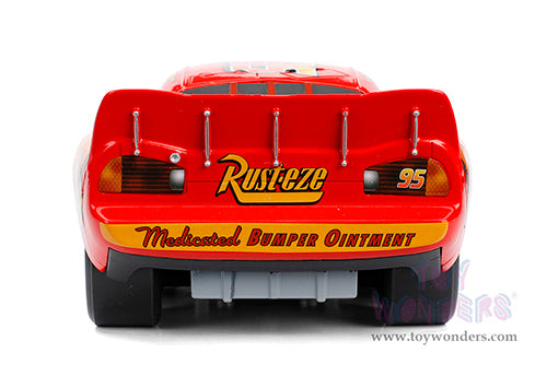 Cargue la imagen en el visor de la galería, Jada Toys - Hollywood Rides: Lightning McQueen #95 Red 1:24 Diecast Model Scale Car

