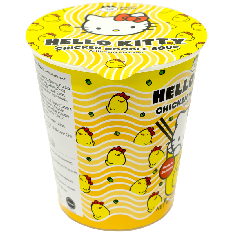 Chargez l&#39;image dans la visionneuse de la galerie, Asian Food Grocer Hello Kitty - Chicken Noodle Soup 63g
