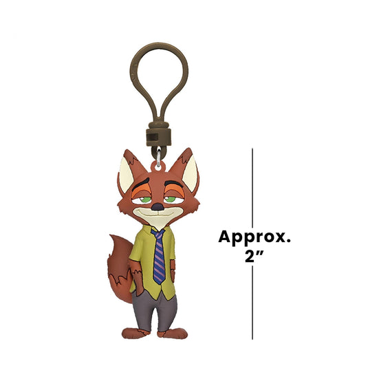 Monogram Zootopia - Series 73 Characters - 1pc 3D Figure Bag Clip Blind Bag