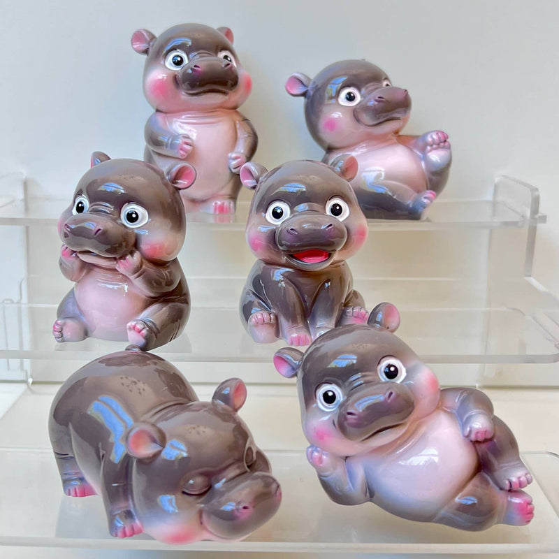 Chargez l'image dans la visionneuse de la galerie, BCmini - Moo Deng Hippo 1 Pc Blind Box
