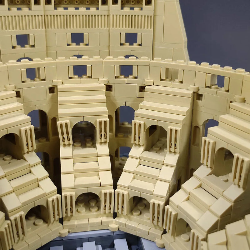 Chargez l&#39;image dans la visionneuse de la galerie, Wange Bricks: MOC Architecture Italy Rome Colosseum Brick Toy Figure
