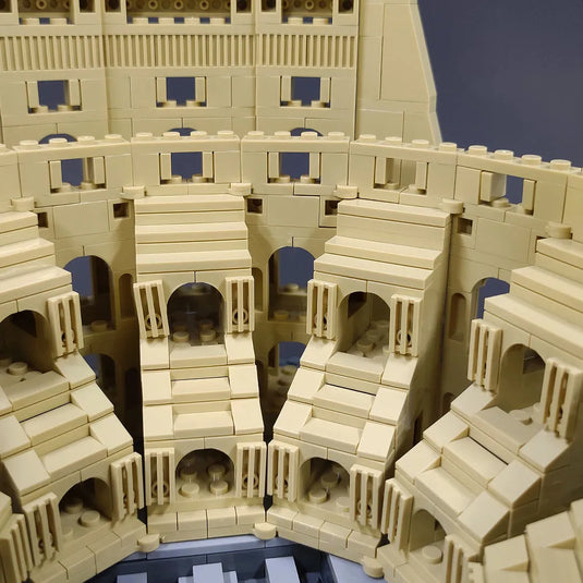 Wange Bricks: MOC Architecture Italy Rome Colosseum Brick Toy Figure