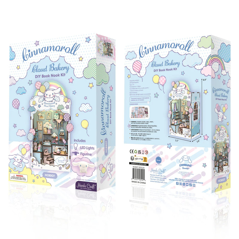 Cargue la imagen en el visor de la galería, Hands Craft Cinnamoroll - Cloud Bakery DIY Miniature House Figure
