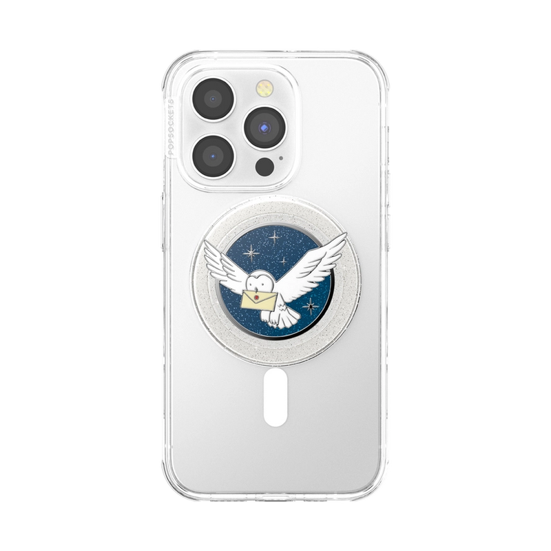 Chargez l&#39;image dans la visionneuse de la galerie, Harry Potter - Enamel Hedwig Magsafe PopSocket
