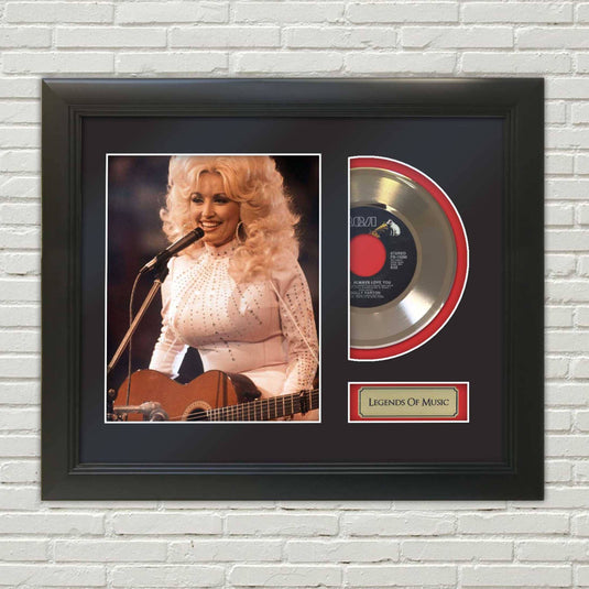 I Will Always Love You Legends of Music Gold Display