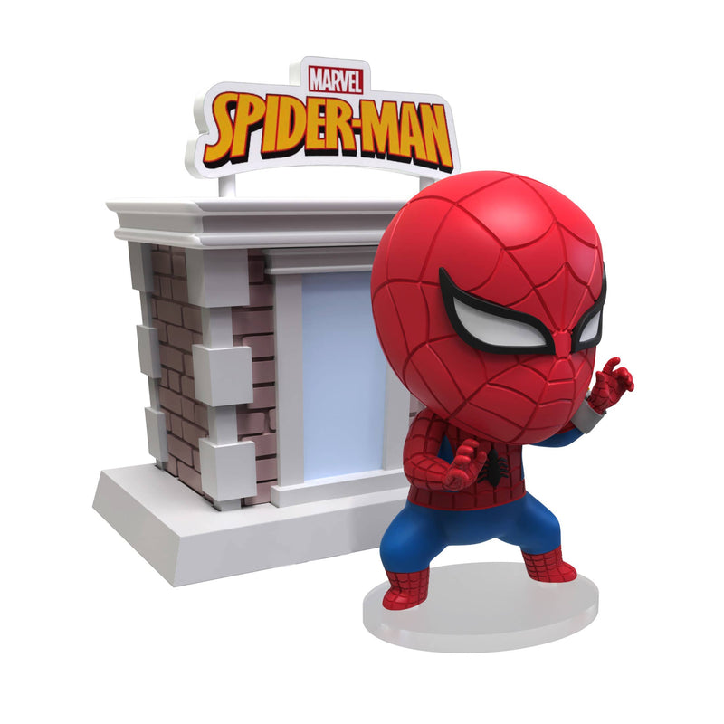 Load image into Gallery viewer, Toys Matter Inc. Marvel Spider-Man Tower Series Hero Box - Single Random Blind Box
