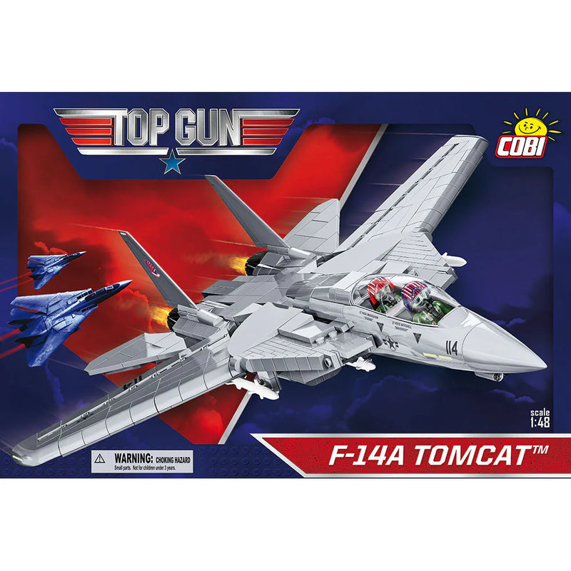 Load image into Gallery viewer, Cobi Armed Forces Top Gun - F-14A Tomcat Fighter Brick Toy
